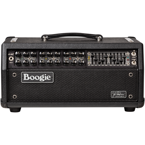 Mesa Boogie JP-2C amplifier head black with dual channels and EQ controls