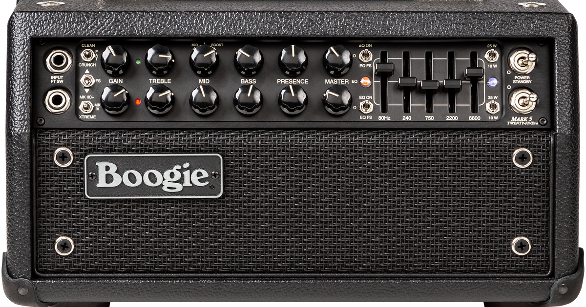 Mesa Boogie Mark Five: 25 Head - Black Bronco – Righteous Guitars