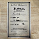 Eastman SB59 semi-hollow electric guitar sunburst finish with certificate of authenticity