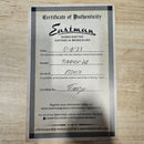 Eastman T184MX semi-hollow body electric guitar goldburst finish with certificate of authenticity