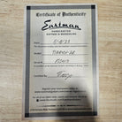 Eastman T184MX semi-hollow body electric guitar goldburst finish with certificate of authenticity