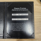 Gibson 1963 SG Special Reissue Cherry Red electric guitar with Certificate of Authenticity