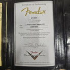 Fender Custom Shop Limited 1957 Stratocaster electric guitar aged black with single-coil pickups