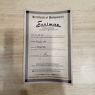 Eastman T64-V antique goldburst semi-hollow electric guitar with certificate of authenticity