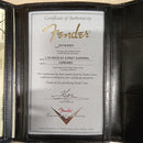 Fender Custom Shop Limited Roasted 1961 Stratocaster Super Heavy Relic electric guitar Sherwood Green Metallic with Certificate of Authenticity