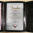 Fender Custom Shop Limited Roasted Bighead Stratocaster electric guitar Olympic White with gold-anodized pickguard certificate of authenticity