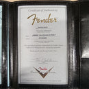 Fender Custom Shop Jimmie Vaughan Stratocaster electric guitar wide fade 2-color sunburst with certificate of authenticity
