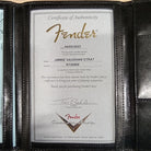 Fender Custom Shop Jimmie Vaughan Stratocaster electric guitar wide fade 2-color sunburst with certificate of authenticity