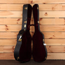 Martin D-42 dreadnought acoustic guitar aging toner finish with gold hardware and burgundy velvet interior case