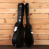 Martin D-18 dreadnought acoustic guitar natural finish hard case with silver hardware