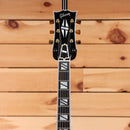 Gibson Super 400 hollowbody electric guitar Tobacco Sunburst with gold tuning machines