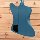 Gibson 1963 Firebird V electric guitar Pelham Blue with Maestro vibrola tremolo system