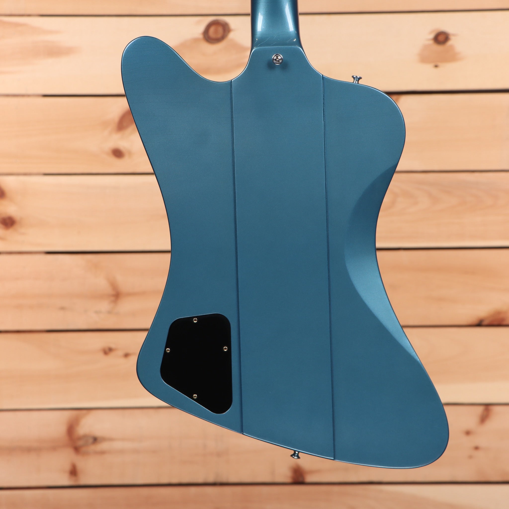 Gibson 1963 Firebird V electric guitar Pelham Blue with Maestro vibrola tremolo system