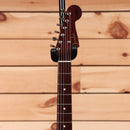 Fender Custom Shop Limited 1957 Stratocaster Closet Classic Aged Black electric guitar with single-coil pickups