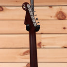 Fender Custom Shop Limited 1957 Stratocaster electric guitar aged black with chrome tuning machines