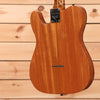 Fender Custom Shop Limited Dual P90 Thinline Telecaster Relic - Aged Black with Aged Natural Back and Sides