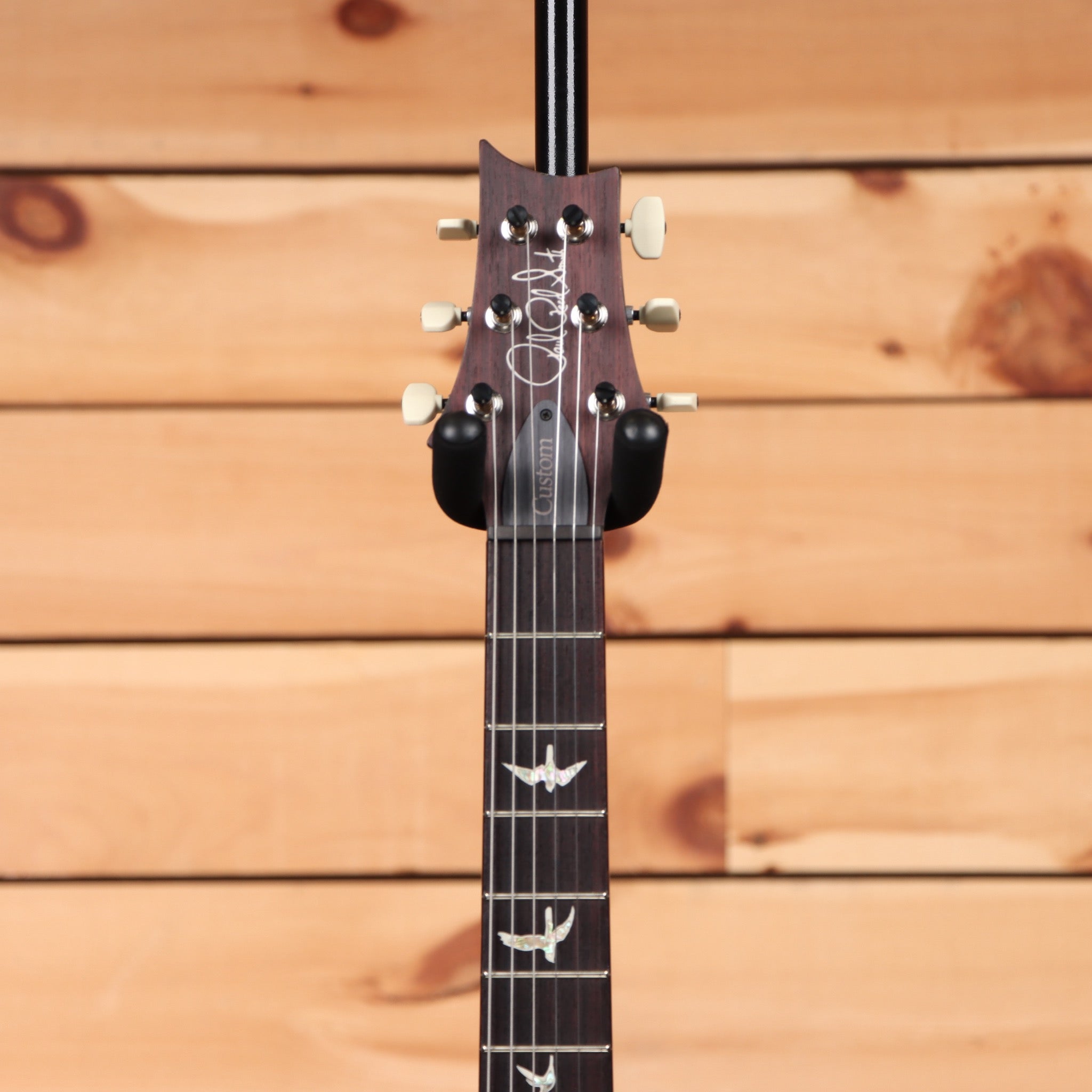 Paul Reed Smith Custom 24 electric guitar purple mist finish with bird inlays and rosewood fretboard