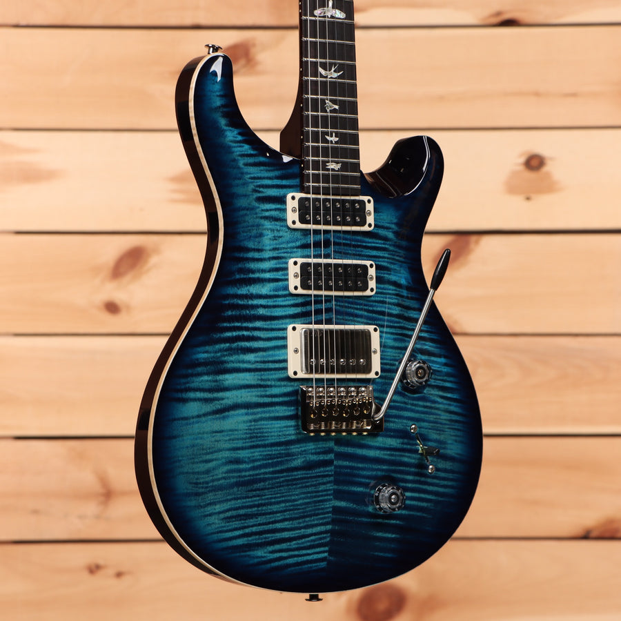 Paul Reed Smith Studio Cobalt Blue electric guitar with flamed maple top and humbucker pickups
