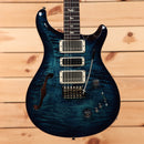 Paul Reed Smith Special Semi-Hollow Cobalt Blue electric guitar with white pickguard and gold hardware