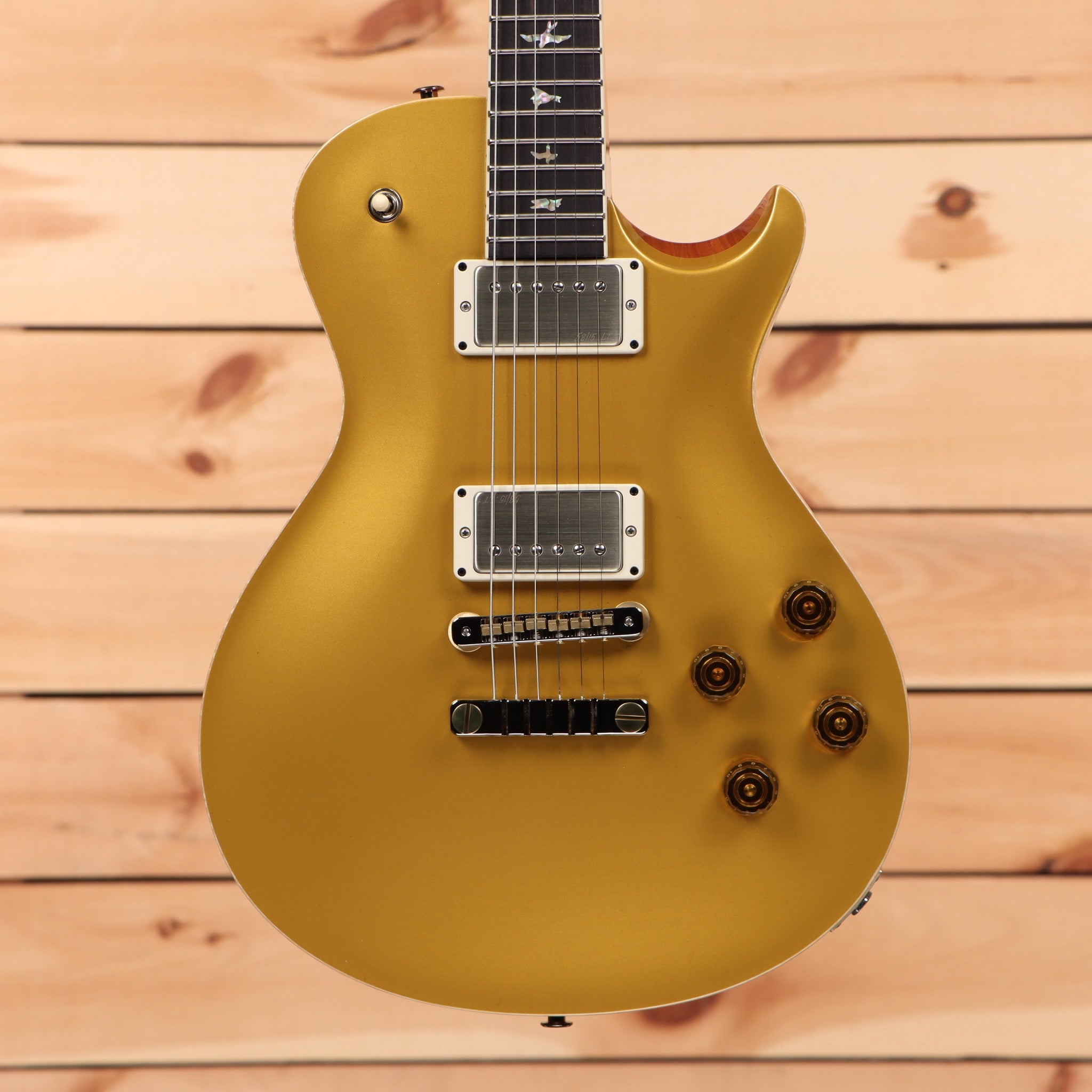 Paul Reed Smith SingleCut McCarty 594 electric guitar Gold Top finish with dual humbuckers