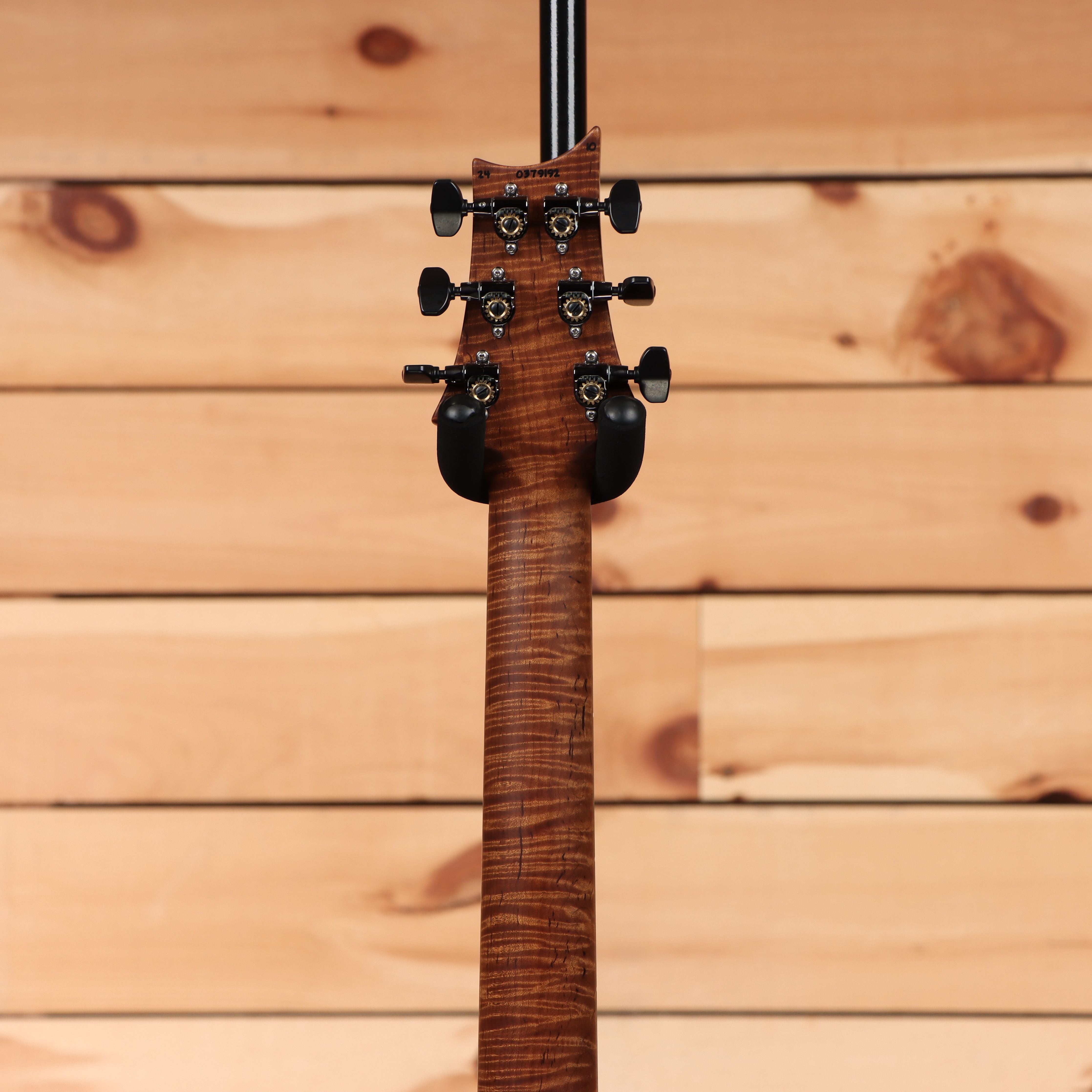 Paul Reed Smith Custom 24 electric guitar Autumn Sky finish with flame maple top and black hardware