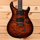 Paul Reed Smith Custom 24 Wood Library electric guitar Copperhead Burst with flamed maple top and dual humbuckers