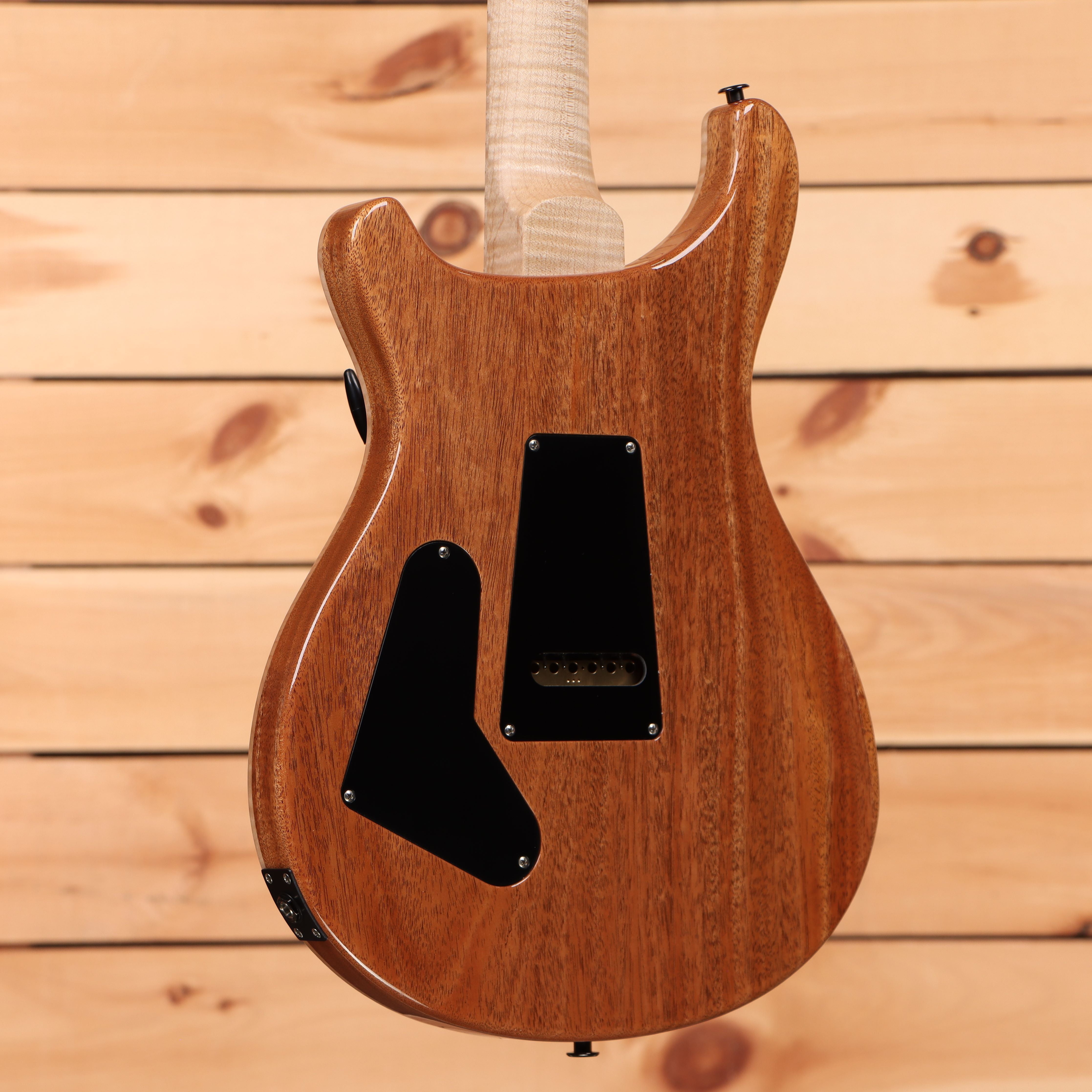 Paul Reed Smith Custom 24 electric guitar flame maple top wood library finish with humbucker pickups