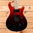Paul Reed Smith Custom 24 electric guitar Fire Red to Gray Black fade flamed maple top humbucker pickups
