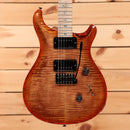 Paul Reed Smith Custom 24 Wood Library electric guitar Autumn Sky with flamed maple top and dual humbuckers