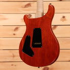 Paul Reed Smith Custom 24 Wood Library electric guitar Autumn Sky red with humbucker pickups and maple neck