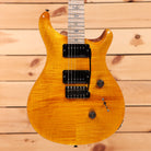 Paul Reed Smith Custom 24 Wood Library electric guitar Santana Yellow flamed maple top with dual humbuckers