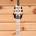 Paul Reed Smith Custom 24 Wood Library electric guitar Trampas Green Fade flame maple top with bird inlays