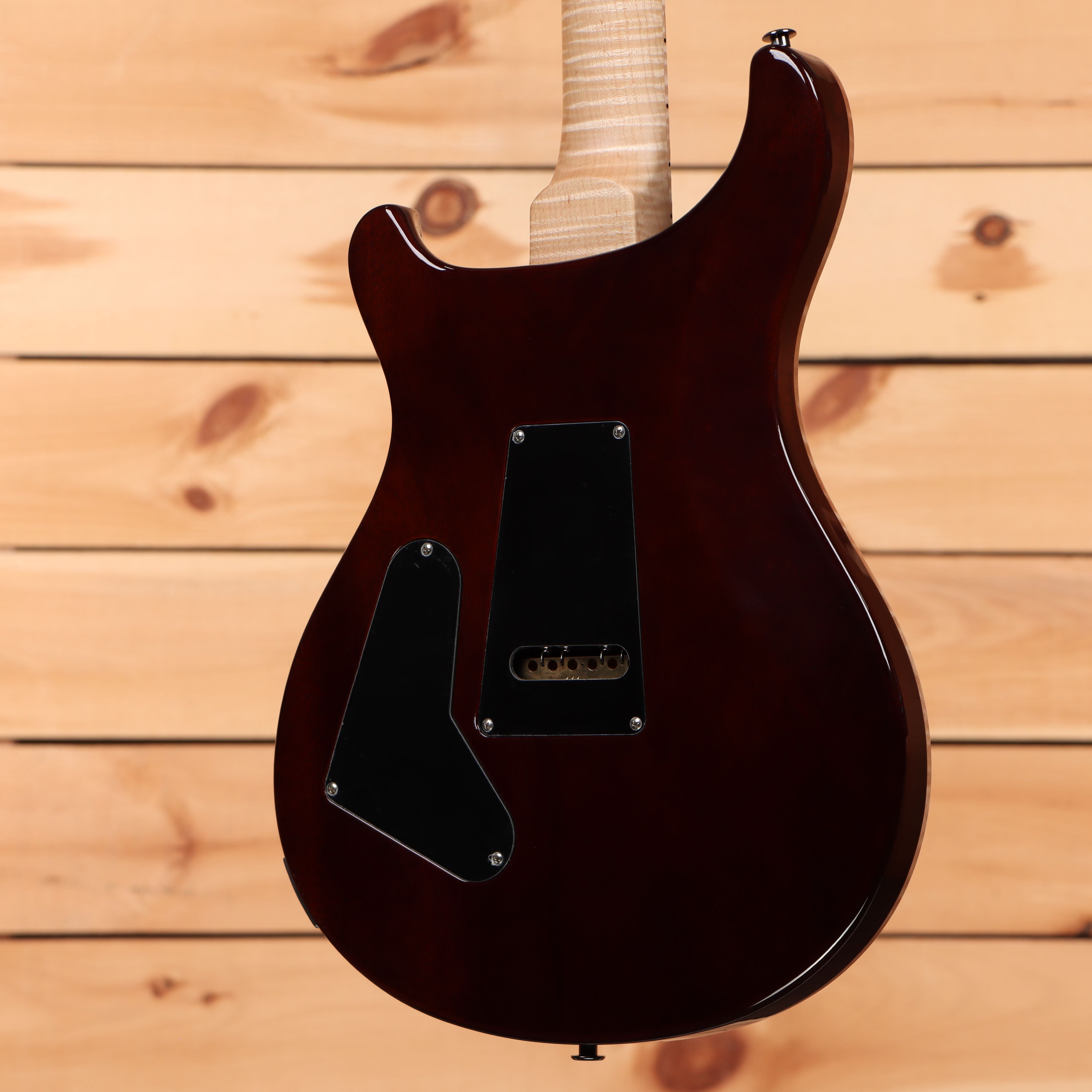Paul Reed Smith Custom 24 electric guitar Copperhead Burst flame maple top with humbucker pickups