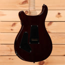 Paul Reed Smith Custom 24 Wood Library electric guitar Copperhead Burst with flamed maple top and humbucker pickups
