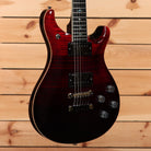 Paul Reed Smith McCarty 594 electric guitar Fire Red to Gray Black Fade with dual humbuckers and African Blackwood fretboard