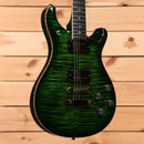 Paul Reed Smith McCarty 594 Wood Library electric guitar Jade Burst with flamed maple top and humbucker pickups