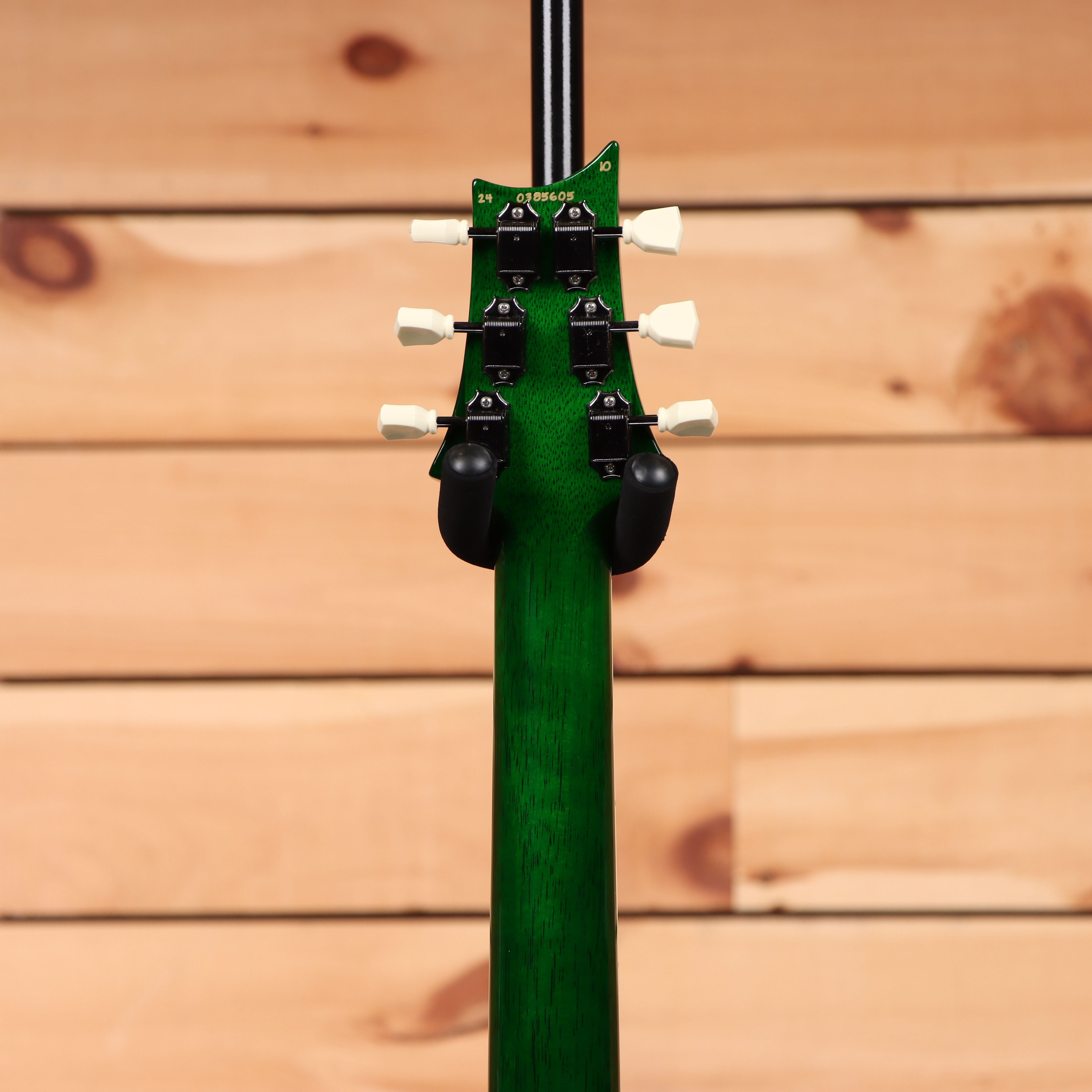 Paul Reed Smith McCarty 594 Wood Library electric guitar Jade Burst finish with humbucker pickups