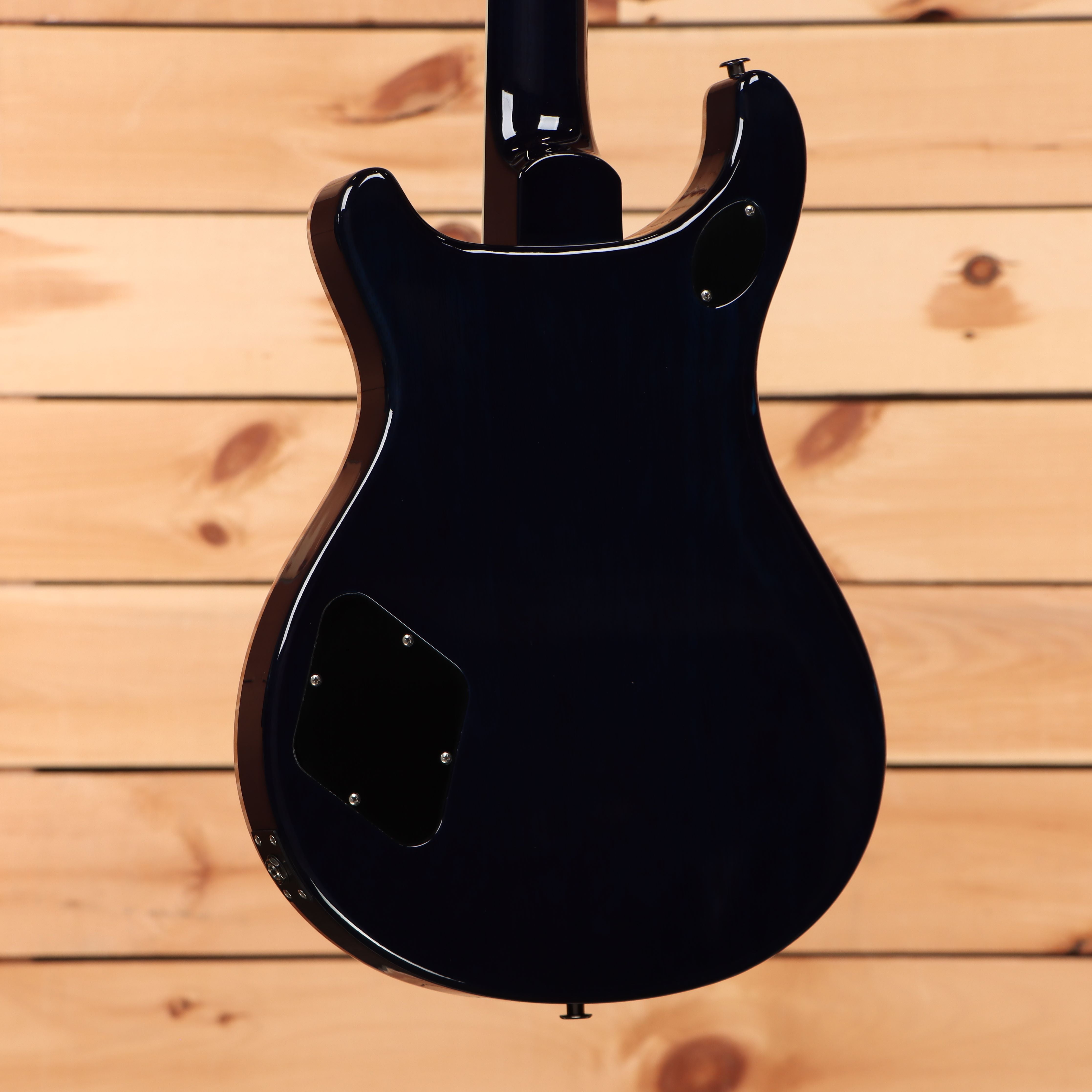 Paul Reed Smith McCarty 594 Wood Library electric guitar Cobalt Blue with curved maple top and bird inlay