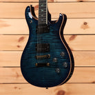 Paul Reed Smith McCarty 594 Wood Library electric guitar Cobalt Blue with flamed maple top and dual humbucker pickups