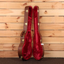Pre-owned Gibson Kirk Hammett Greeny Les Paul Standard electric guitar Greeny Burst with gold hardware and red velvet case