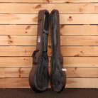 Eastman SB55DCV antique classical guitar case brown with black velvet interior