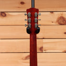 Eastman SB55dcv semi-hollow electric guitar antique classic red with chrome tuners and f-holes