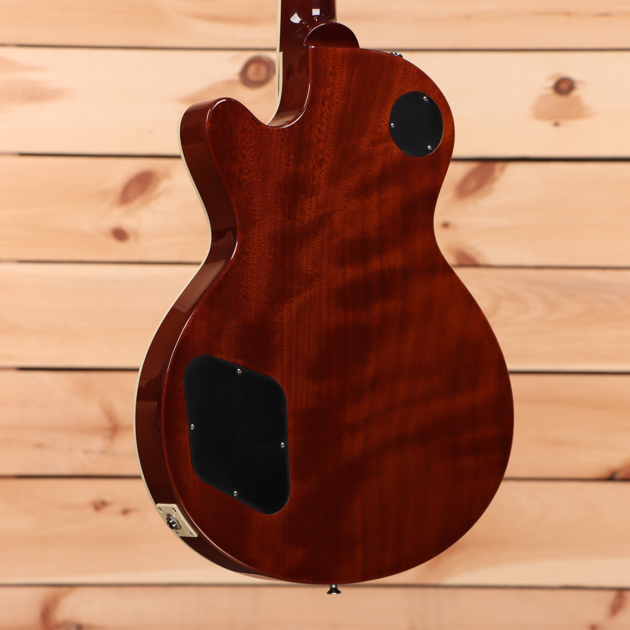 Eastman SB59 semi-hollow body electric guitar Goldburst finish with f-holes and mahogany body