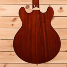 Eastman T184MX semi-hollow body electric guitar Goldburst with f-holes and maple neck