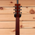 Santa Cruz OM Custom acoustic guitar Buttered Toast Sunburst with chrome tuners