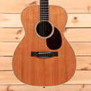 Santa Cruz OM Custom acoustic guitar natural finish with rope binding detail