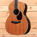 Santa Cruz OM Custom acoustic guitar natural finish with abalone binding and rosewood back