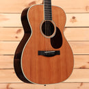 Santa Cruz OM Custom acoustic guitar natural finish with abalone binding and rosewood back