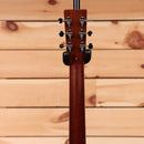 Santa Cruz OM Custom acoustic guitar natural finish with ornate chrome tuning machines