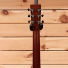 Santa Cruz OM Custom acoustic guitar natural finish with ornate chrome tuning machines